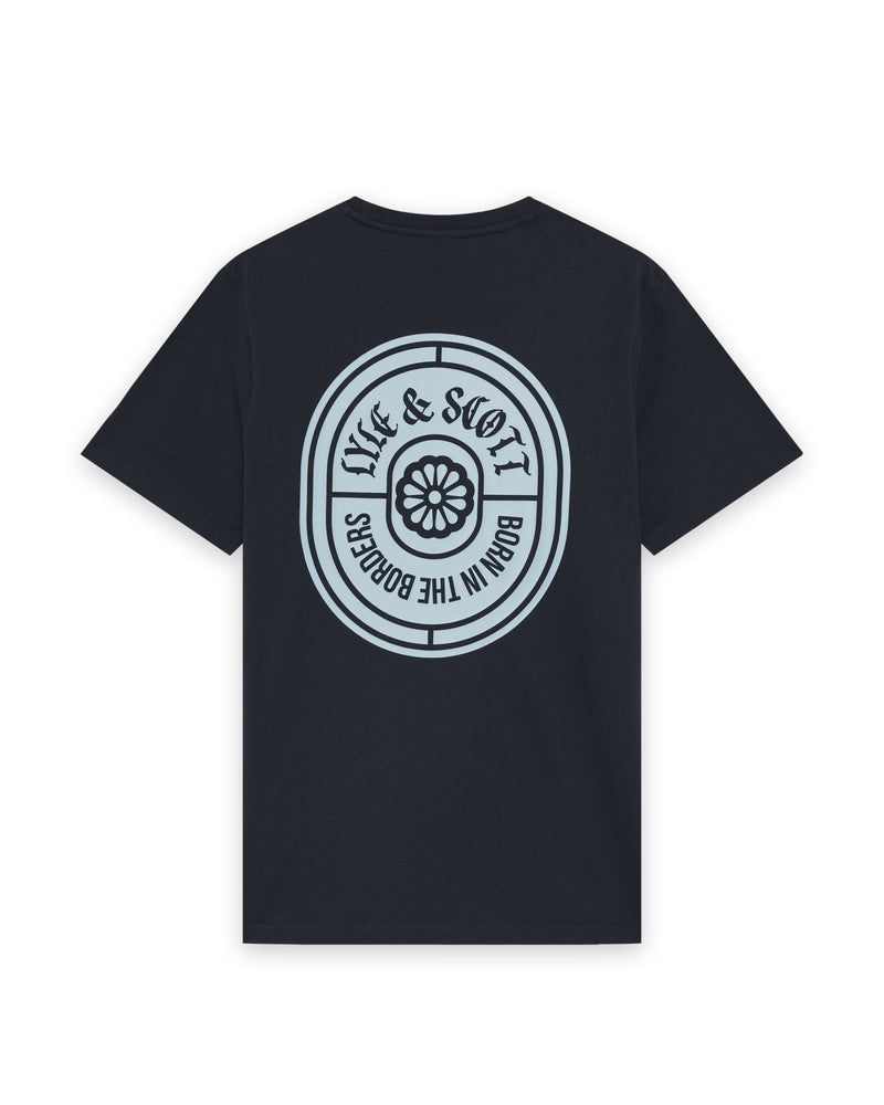T-shirts korte mouw navy Lyle & Scott