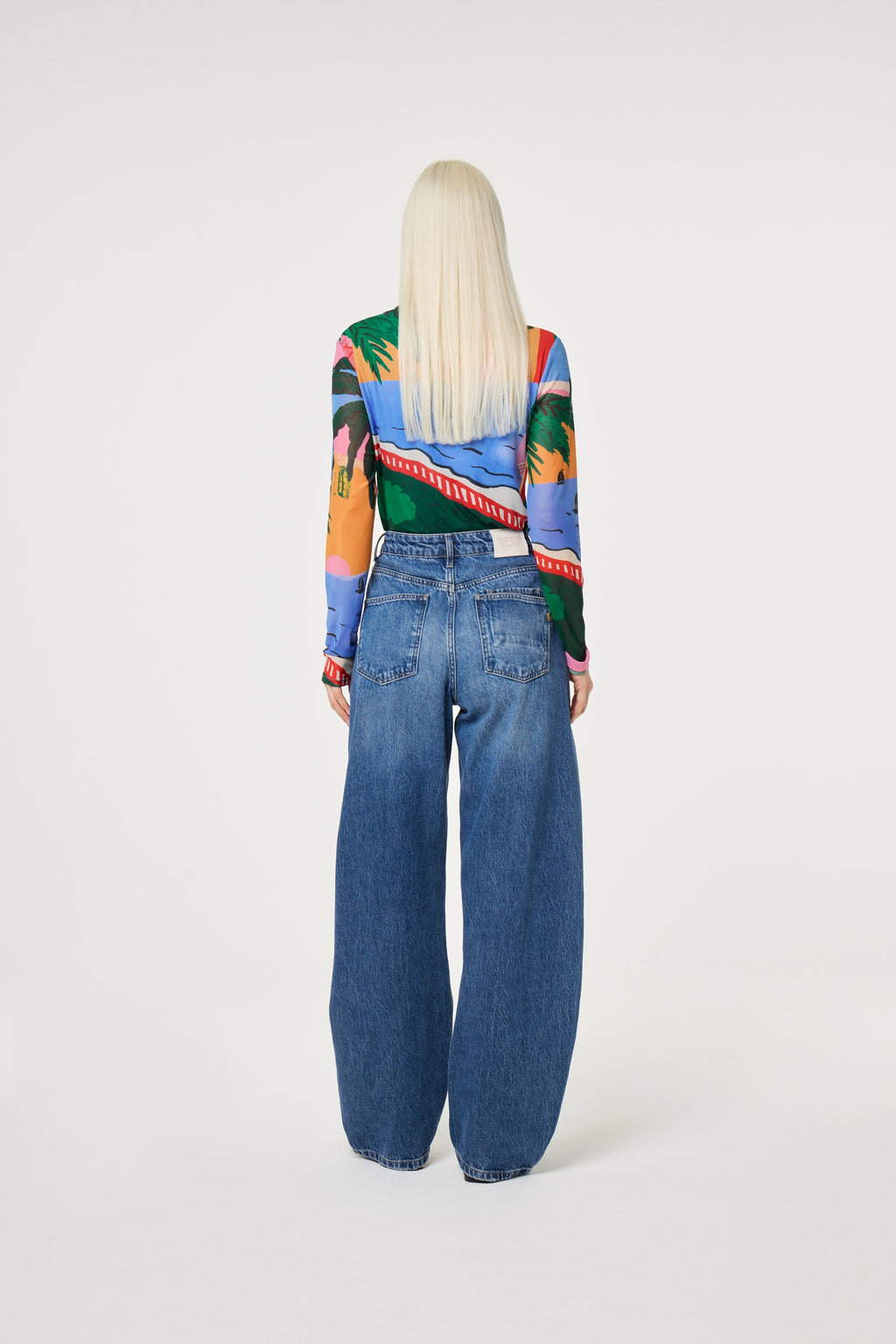 T-shirts lange mouw multicolor Fabienne Chapot