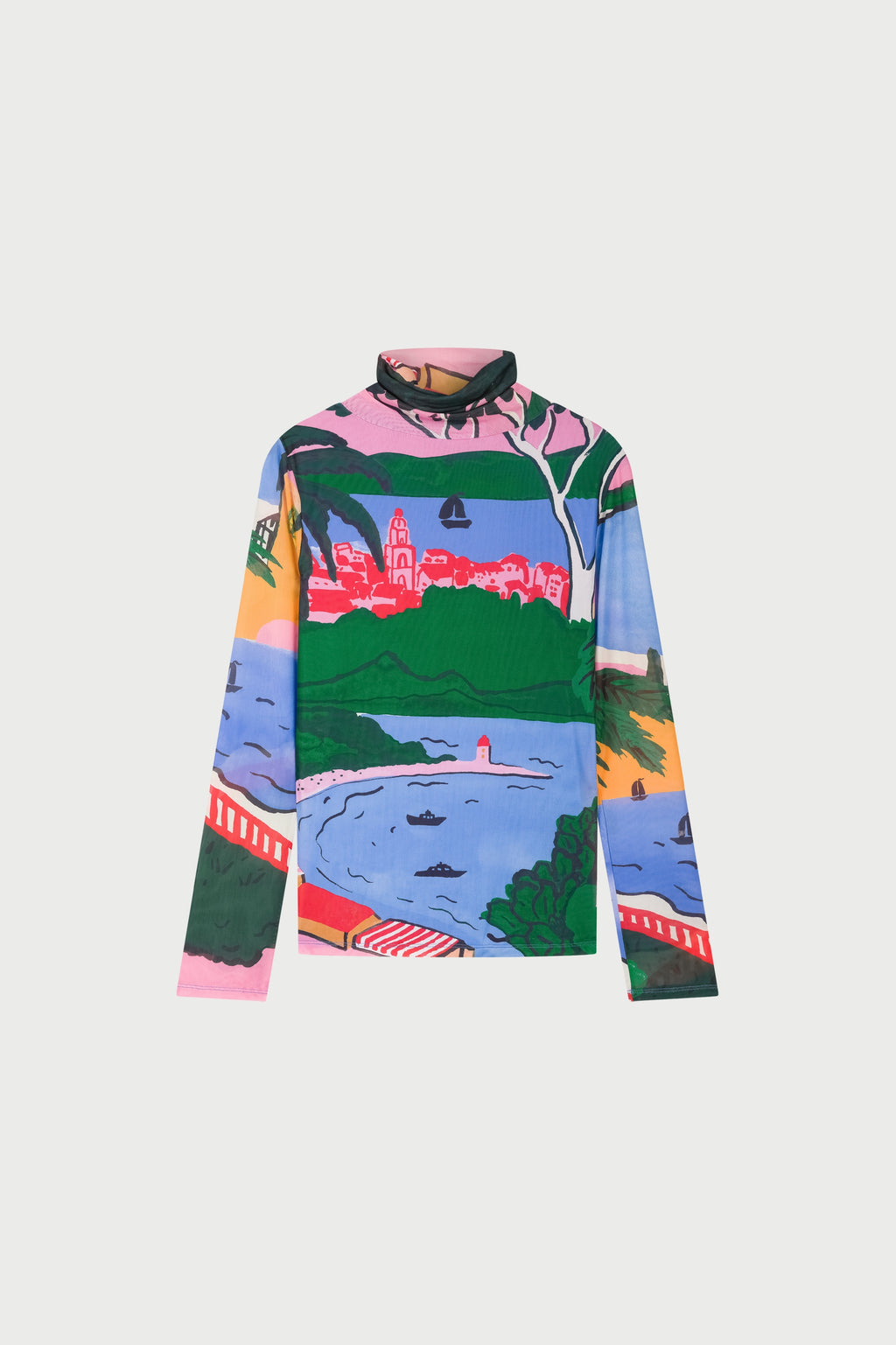 T-shirts lange mouw multicolor Fabienne Chapot