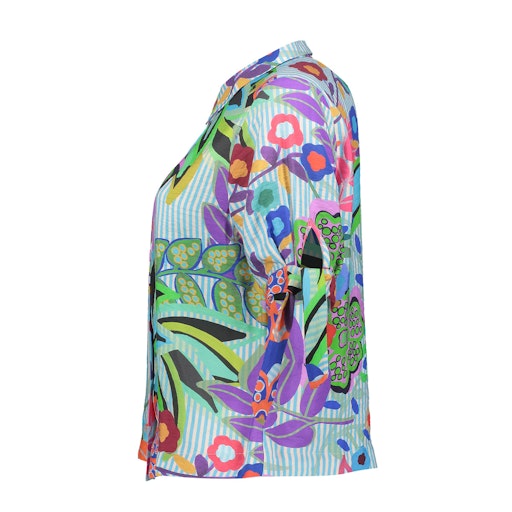 Blouses korte mouw multicolor Geisha