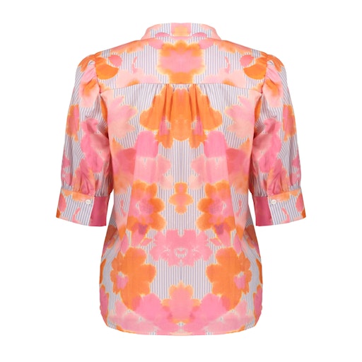 Blouses korte mouw multicolor Geisha