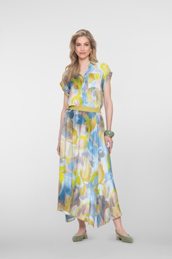 Rokken blauw Geisha