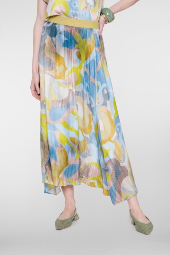 Rokken blauw Geisha