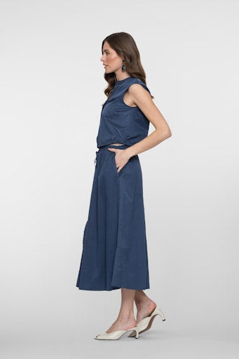 Rokken blauw Geisha