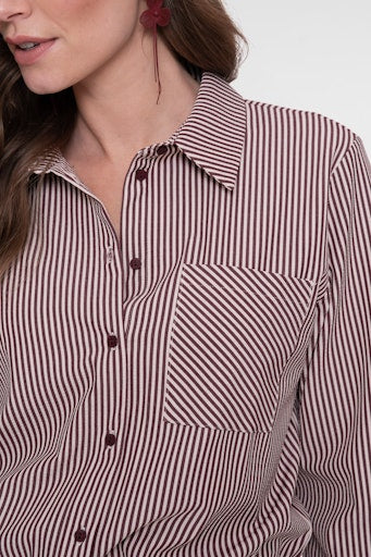 Blouses korte mouw beige Geisha