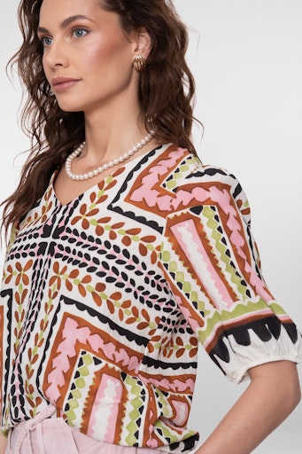 Tops beige Geisha