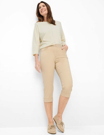 Broeken beige RAPHAELA by BRAX