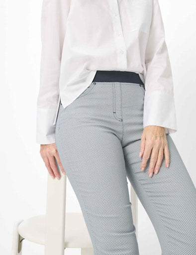 Broeken navy RAPHAELA by BRAX