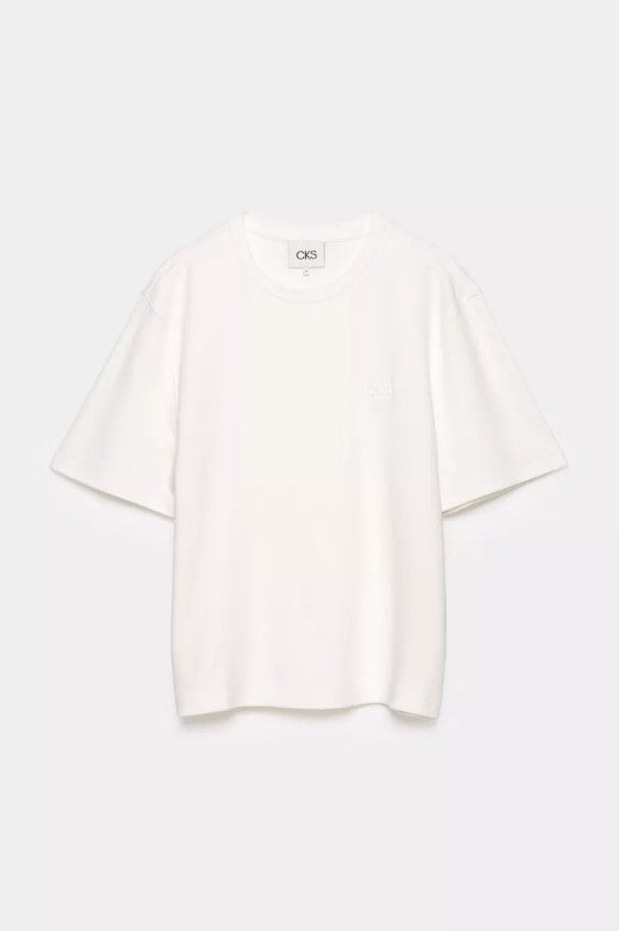 T-shirts korte mouw wit CKS