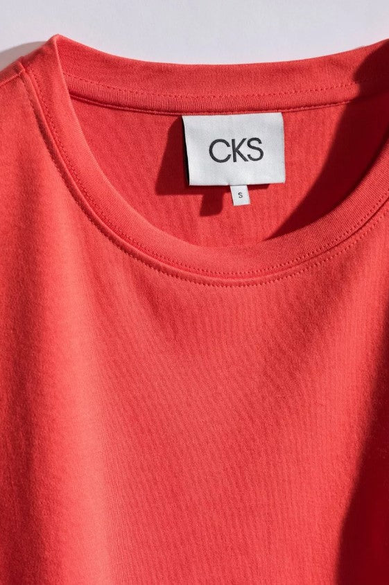 T-shirts korte mouw rood CKS
