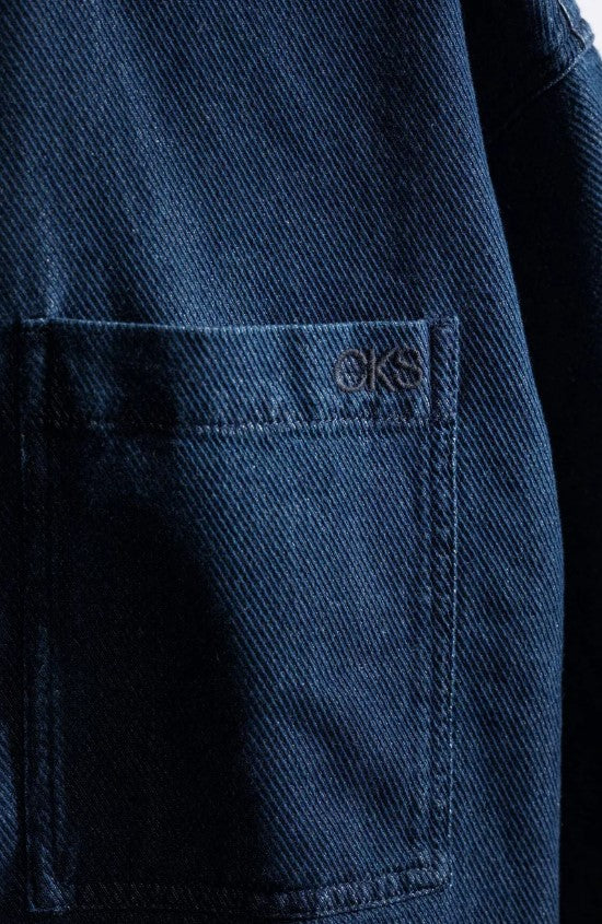 Blouses lange mouw blauw CKS