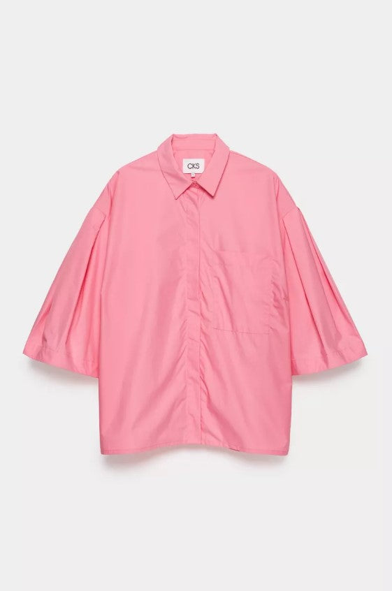 Blouses korte mouw roze CKS