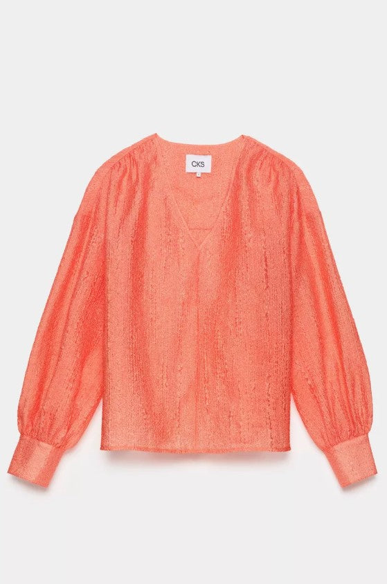 Blouses lange mouw roze CKS