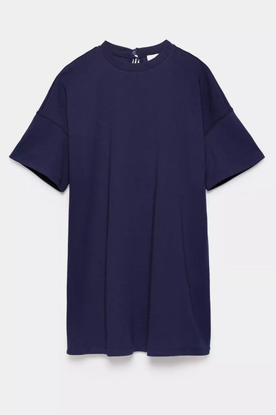 Jurken korte mouw navy CKS