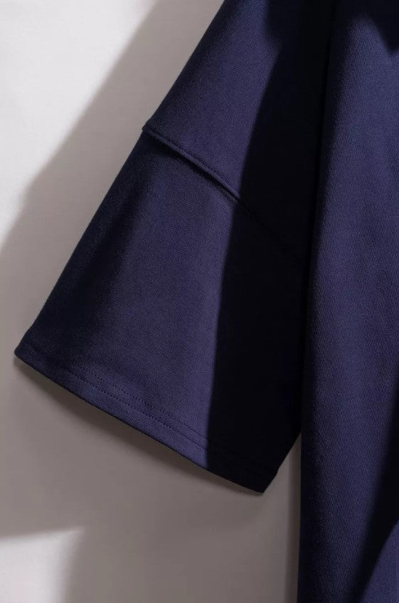 Jurken korte mouw navy CKS
