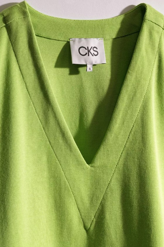 T-shirts korte mouw groen CKS