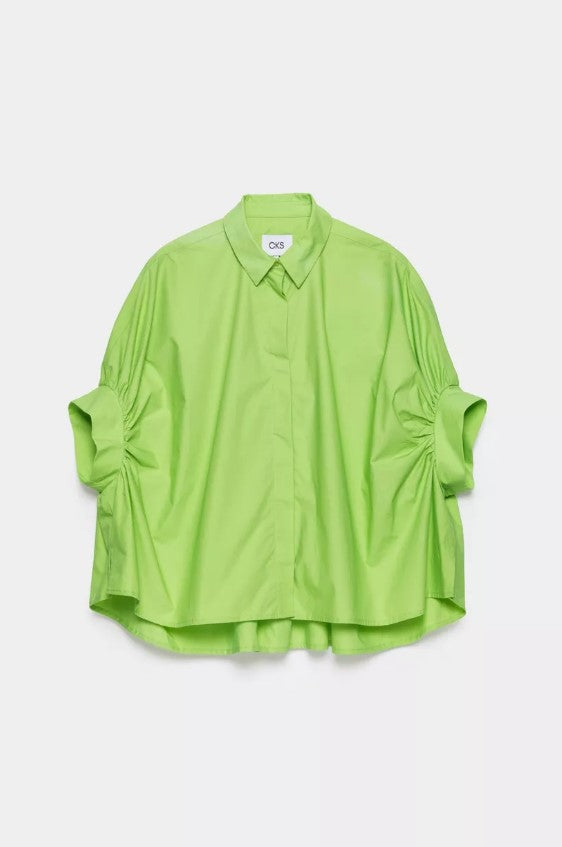 Blouses korte mouw groen CKS