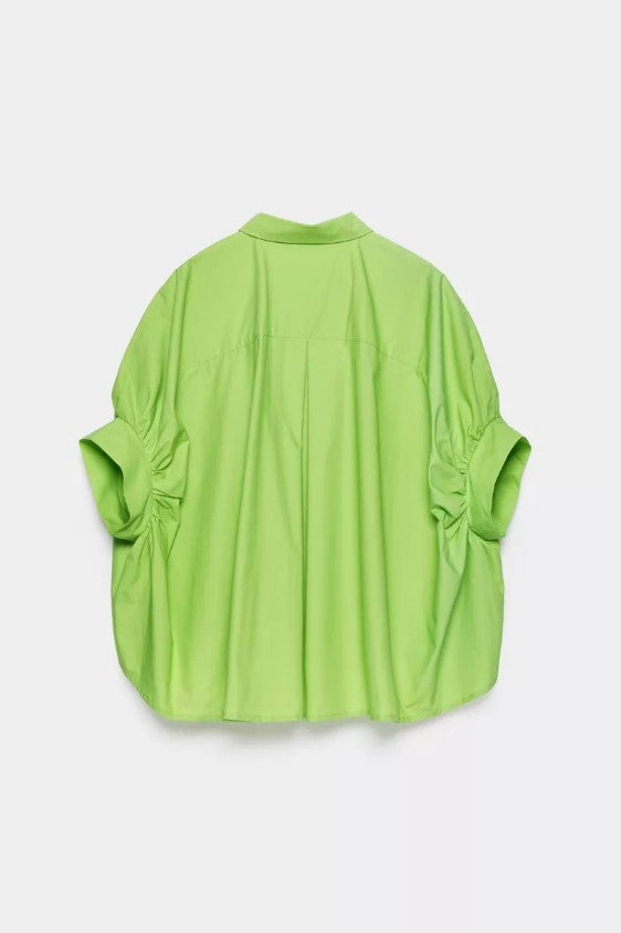 Blouses korte mouw groen CKS