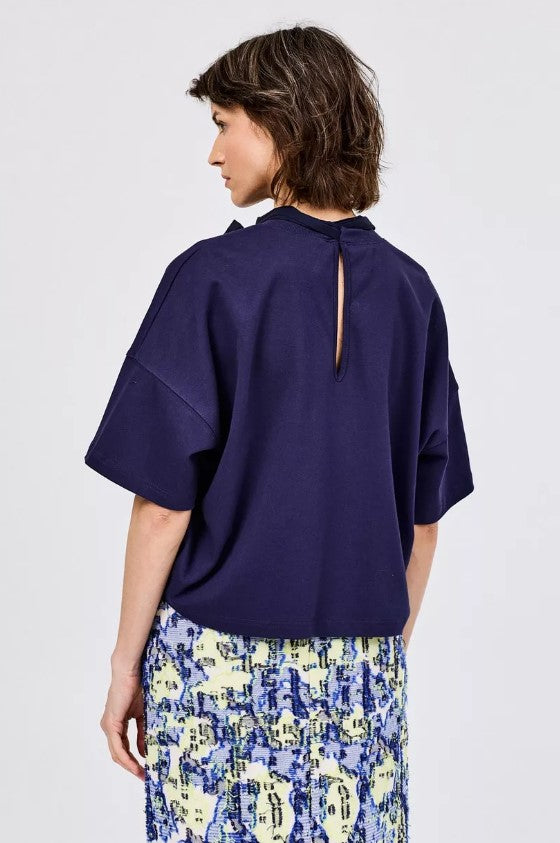 T-shirts korte mouw navy CKS