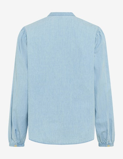 Blouses lange mouw blauw BRAX