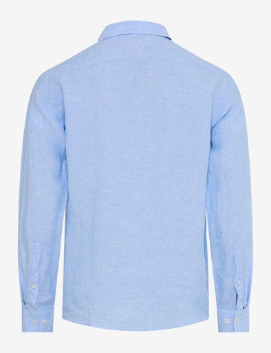 Hemden lange mouw blauw BRAX