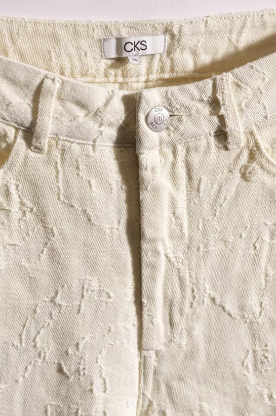 Broeken beige CKS