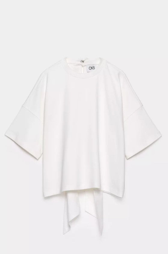 T-shirts korte mouw wit CKS