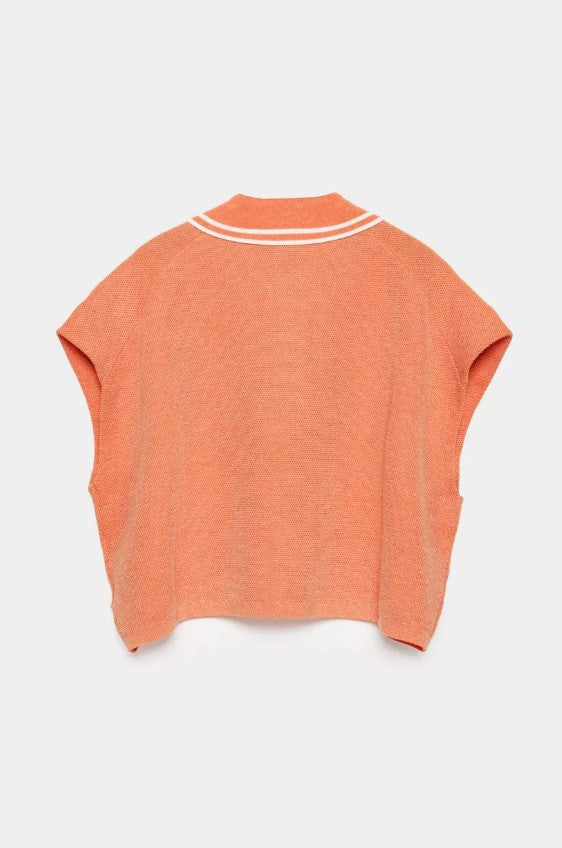 Polo's korte mouw oranje CKS