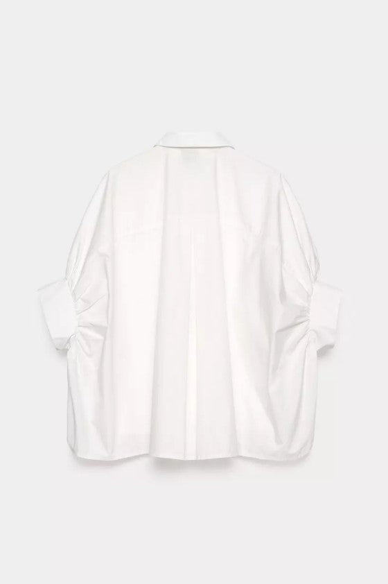 Blouses korte mouw wit CKS
