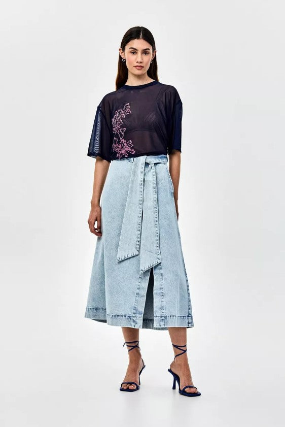 Rokken blauw CKS