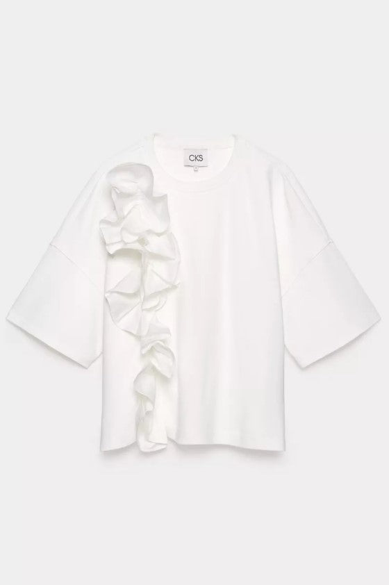 T-shirts korte mouw wit CKS
