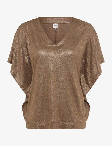 T-shirts korte mouw bruin BRAX
