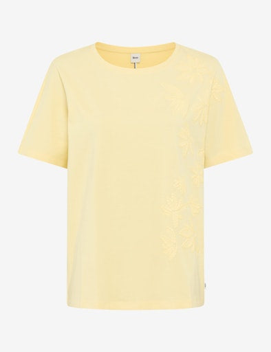 T-shirts korte mouw geel BRAX
