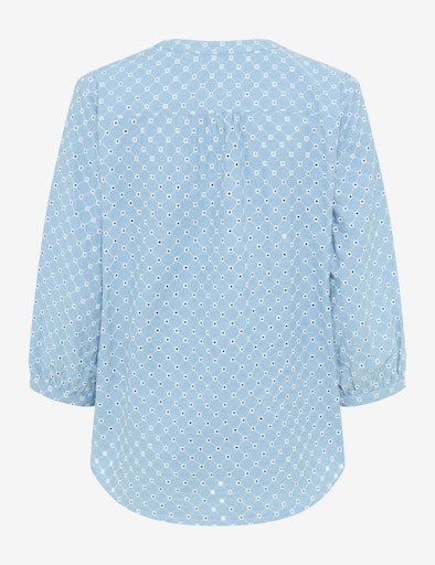 Blouses lange mouw blauw BRAX