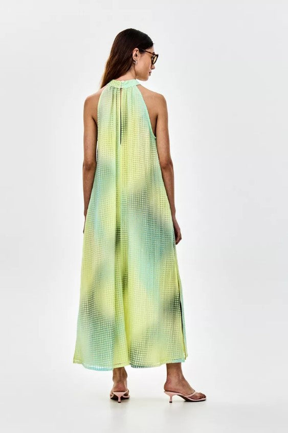 Jurken zonder mouw geel CKS