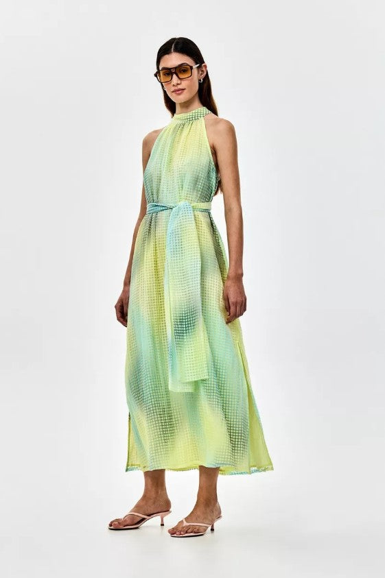 Jurken zonder mouw geel CKS