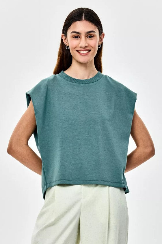 T-shirts korte mouw groen CKS