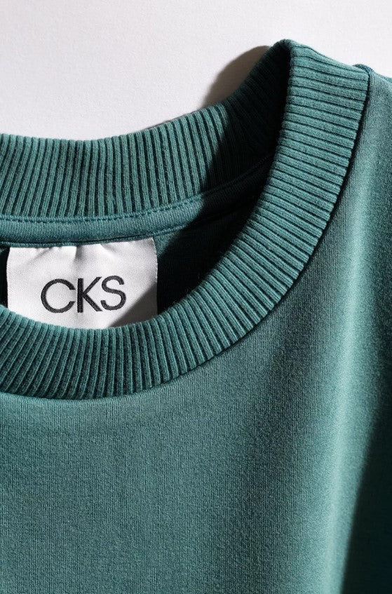 T-shirts korte mouw groen CKS