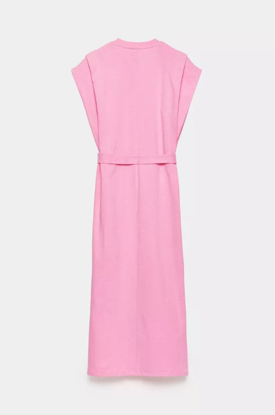 Jurken korte mouw roze CKS