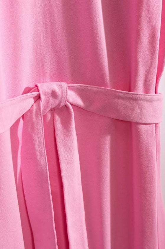 Jurken korte mouw roze CKS