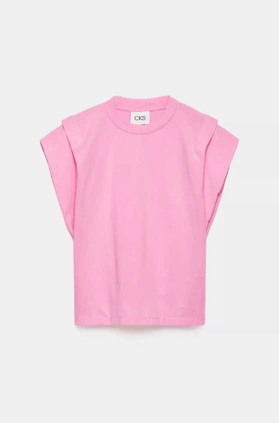 T-shirts korte mouw roze CKS