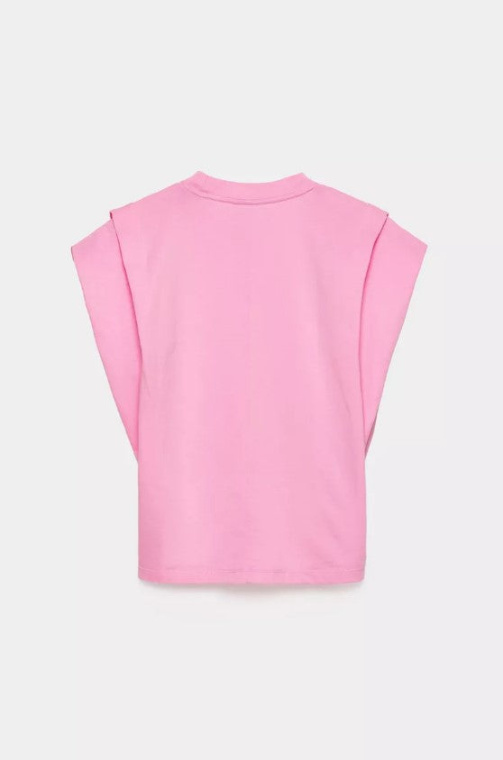 T-shirts korte mouw roze CKS
