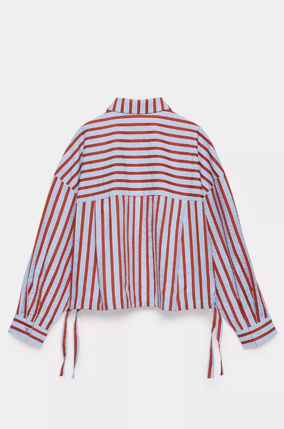 Blouses lange mouw blauw CKS