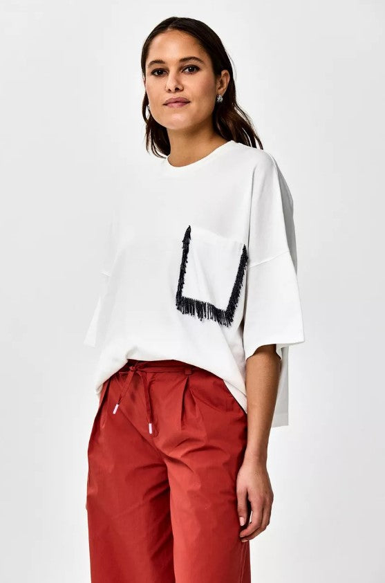 T-shirts korte mouw wit CKS