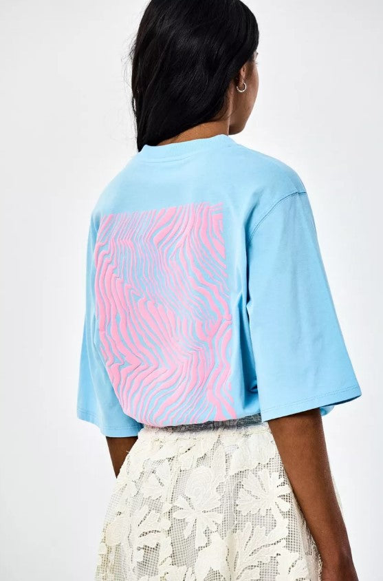 T-shirts korte mouw blauw CKS