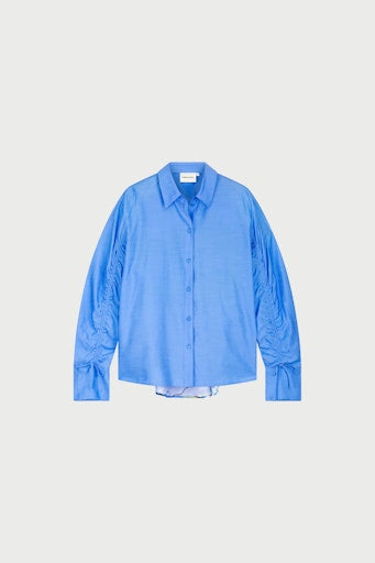 Blouses lange mouw blauw Fabienne Chapot