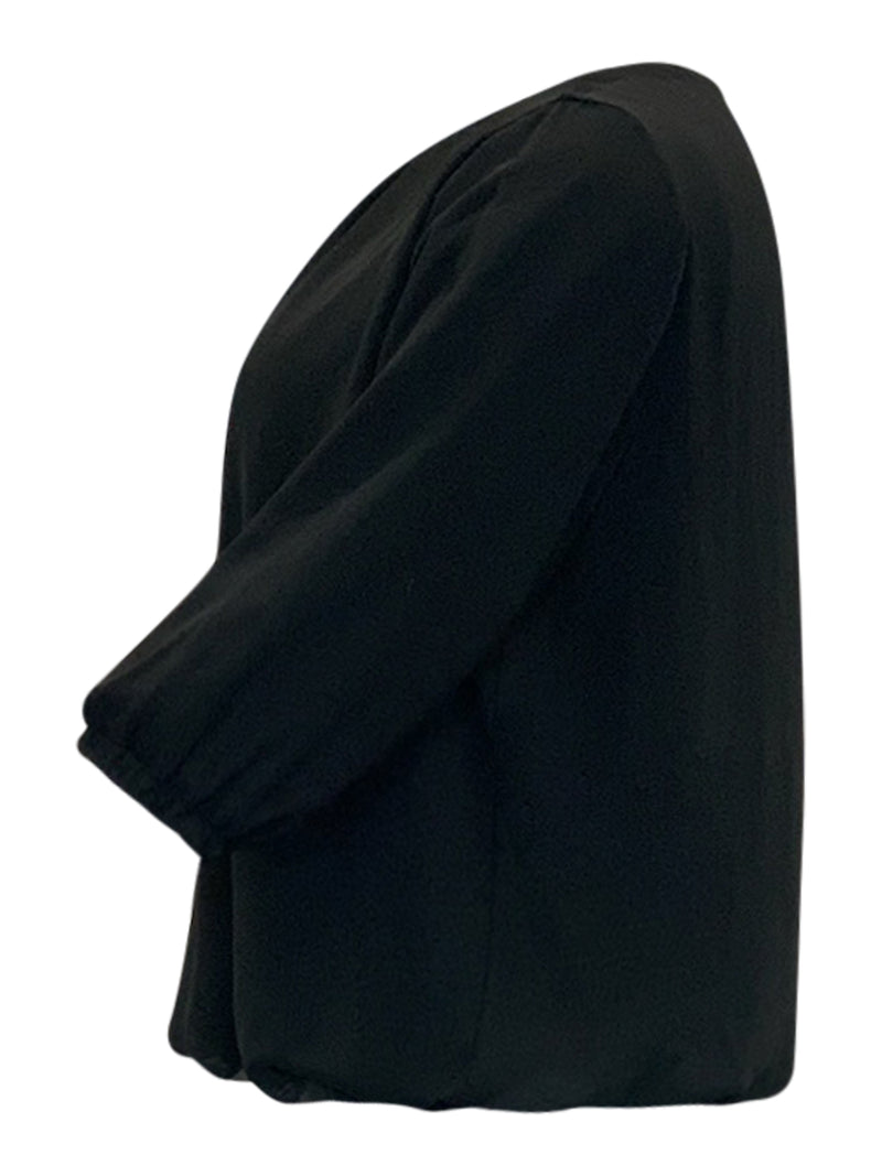 Blouses korte mouw zwart VPX