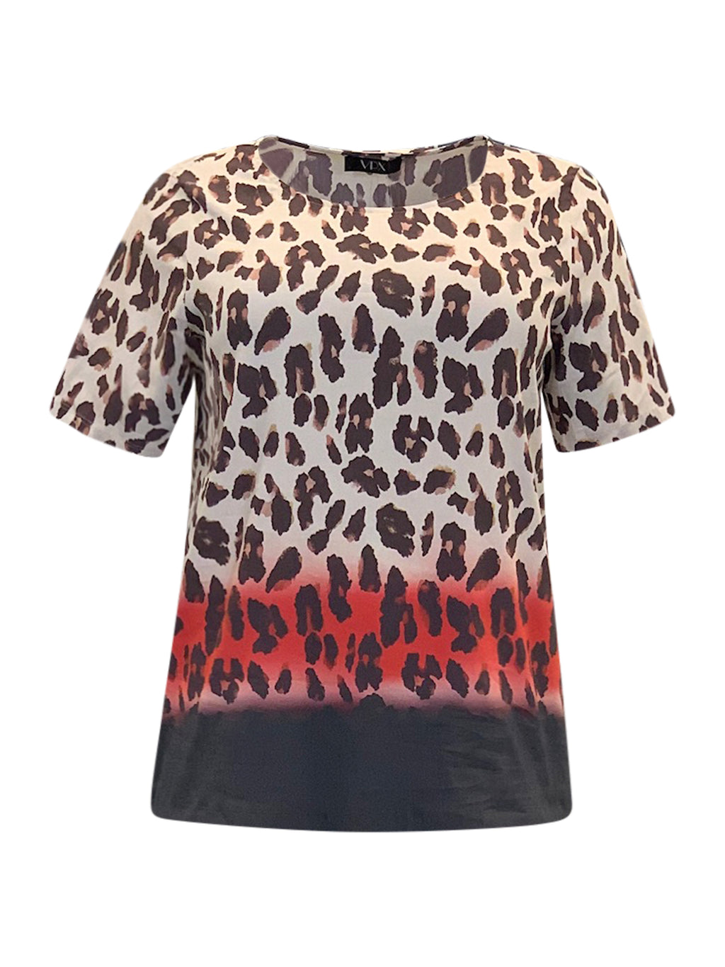 Blouses korte mouw beige VPX