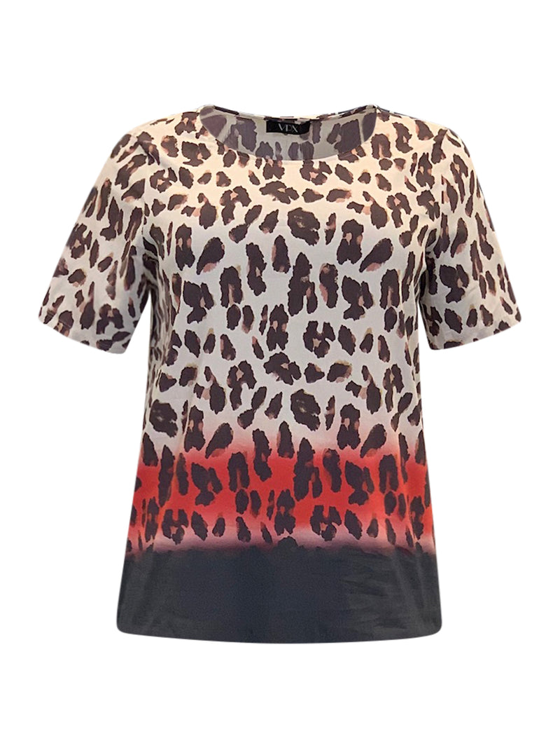 Blouses korte mouw beige VPX