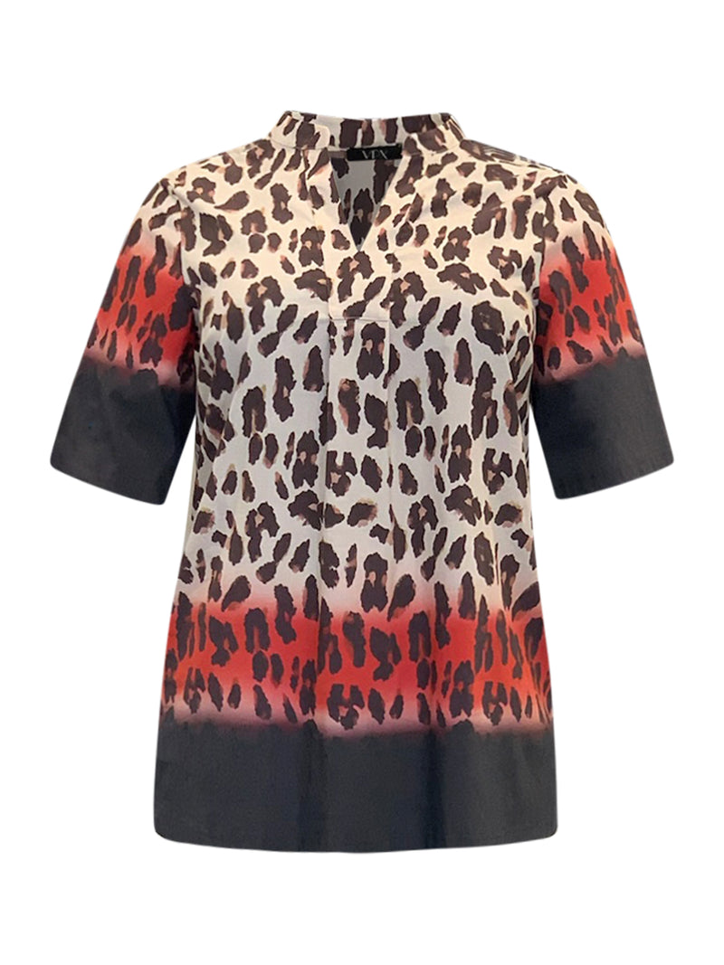 Blouses korte mouw beige VPX